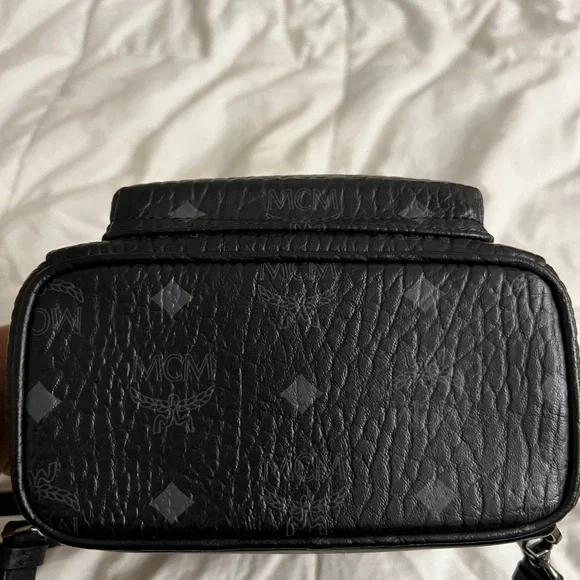 Stark Bebe Boo Side Studs Backpack In Visetos - Picture 5 of 11